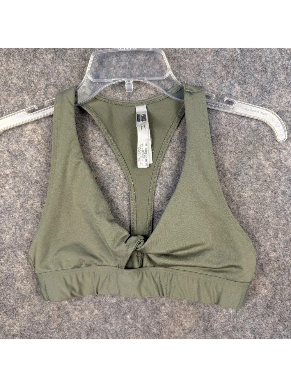 Pink Victoria’s Secret Ultimate Sports Bra No Padding Sage Green Size Small 819